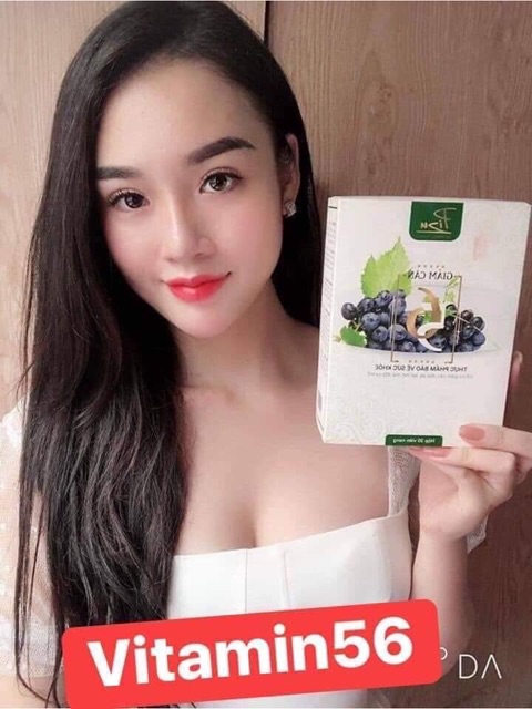 Vitamin giảm béo nho đen pizu 56