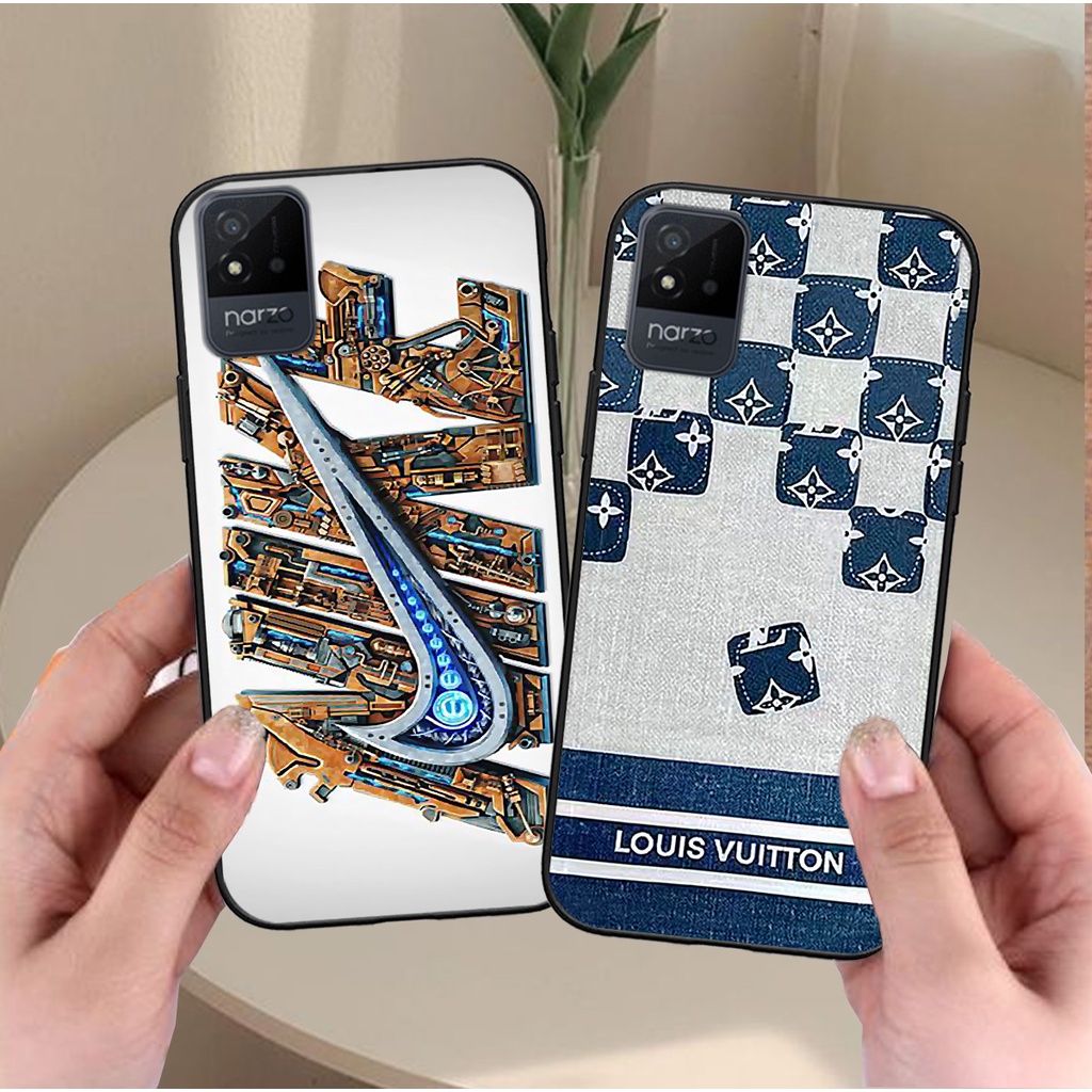 Ốp Realme Narzo 50i / narzo 50a prime / norza 30a in hình thương hiệu thời trang thể thao sang trọng