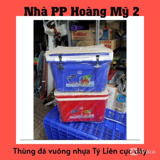 Thùng đá vuông nhựa Tý Liên - Cực dày - Giữ lạnh trên 36h