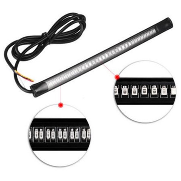 Đèn Led Tín Hiệu 48 Smd Chống Nước Gắn Đuôi Xe Máy