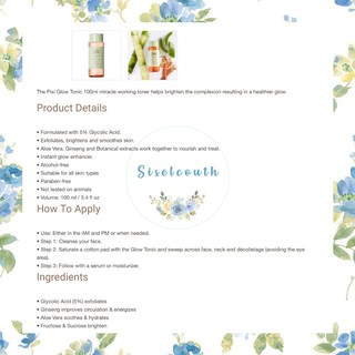 Pixi Tonic toner
