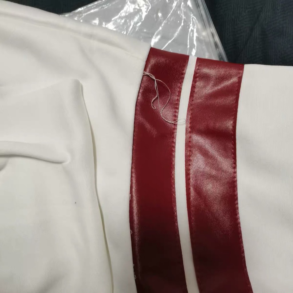 [ORDER] Bomber phối da 2 màu trắng, đen ullzang - Có ảnh thật | BigBuy360 - bigbuy360.vn