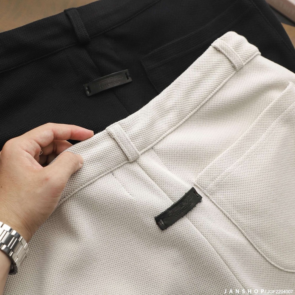 Quần Jogger Chất Vải Thun Pique Mềm Mịn Và Co Giãn Thoả Mái Cùng Form Dáng Casual Mặc Đi Làm Hay Đi Chơi, Thể Thao