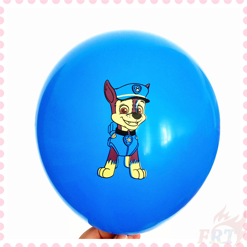 Bong bóng cao su latex kích thước 12inch chủ đề PAW Patrol 01 trang trí bữa tiệc sinh nhật