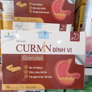 Cốm Dạ Dày Curmin Bình vị- Hộp 30 gói