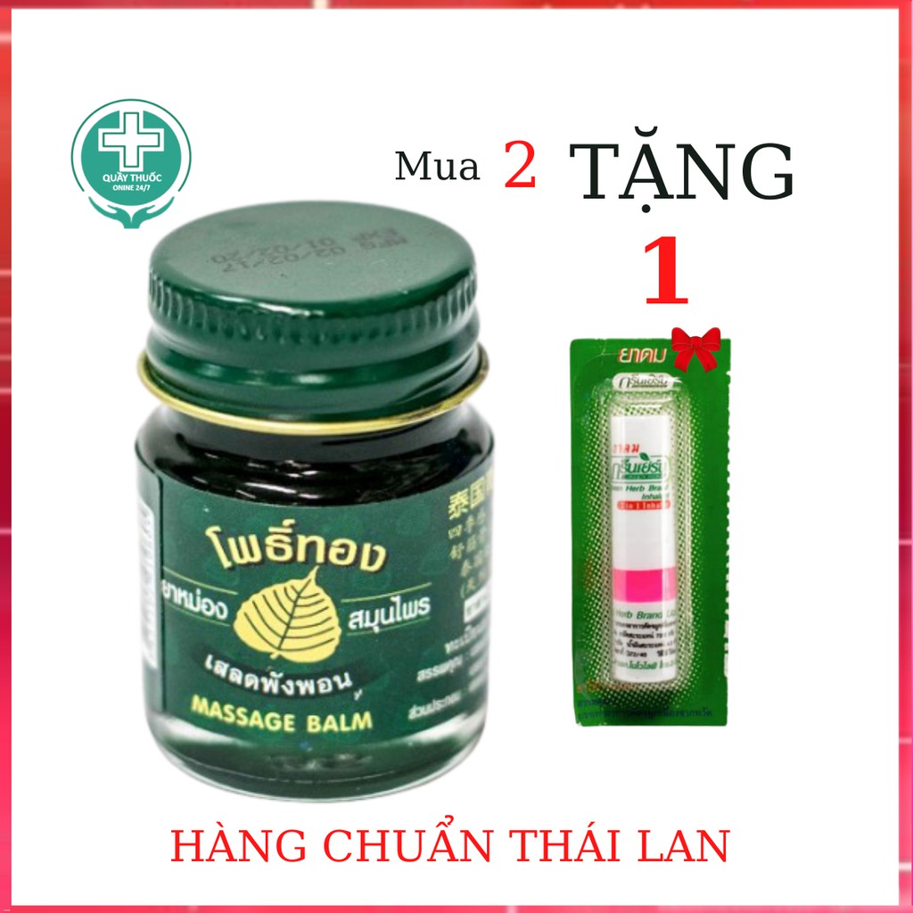 [hàng chính hãng] Dầu cù là lá bồ đề Thái Lan 50gr