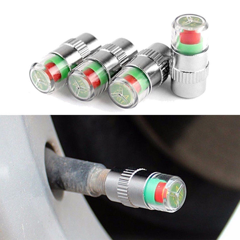 Ishow: 4 Máy Theo Dõi Bụi Bánh Xe Ô Tô Lốp Áp Suất Lốp 38-32-36 PSI