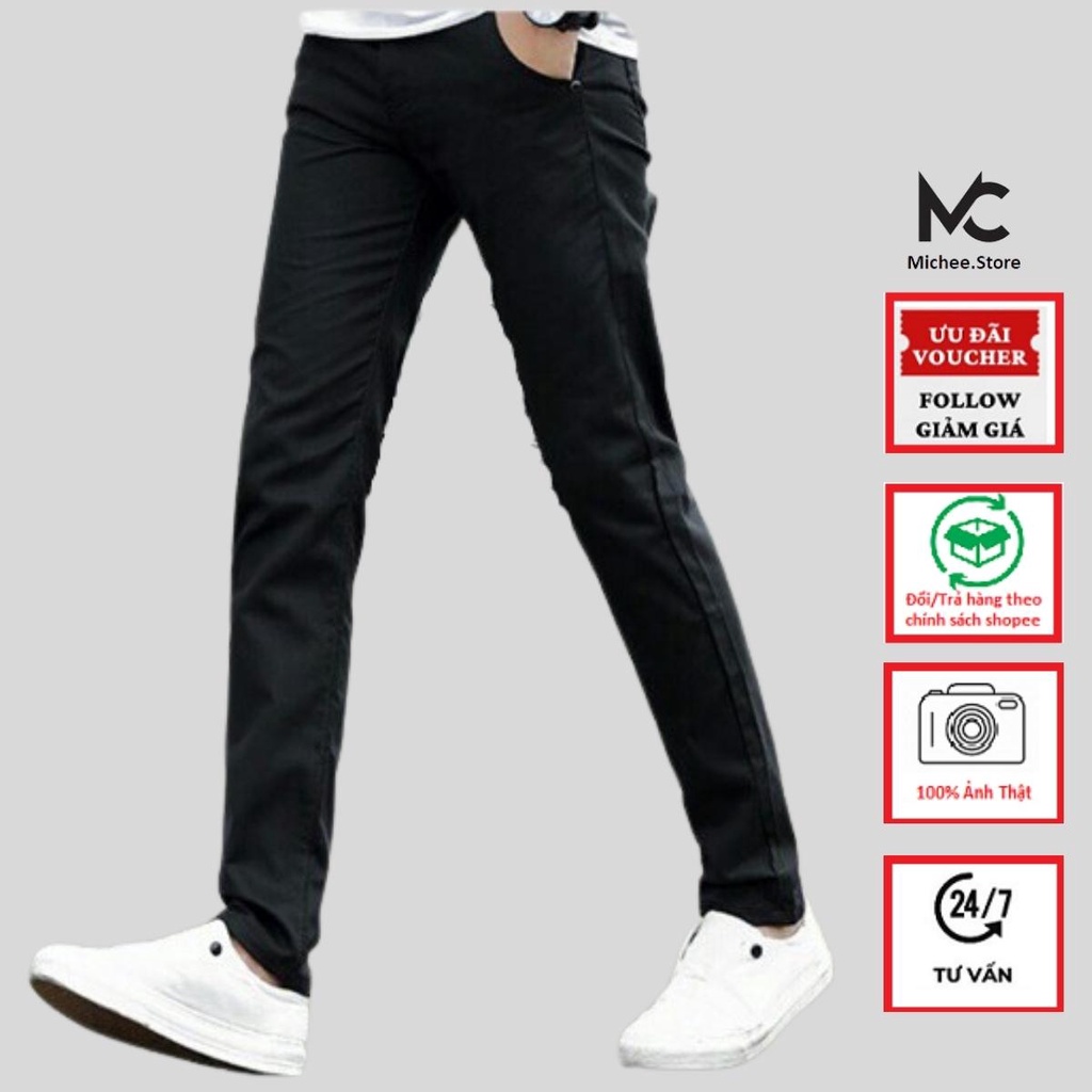 Quần Kaki Nam Co Giãn Nhẹ Dáng Âu Thời Trang Nam Hàn Quốc