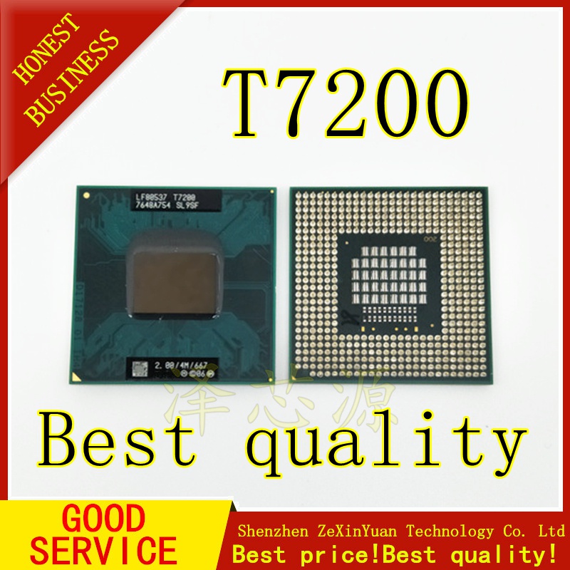 Set 2 Ổ Cắm T7200 7200 SL9SF CPU 4M 479 (Cache / 2.0GHz / 667 / Dual-Core)