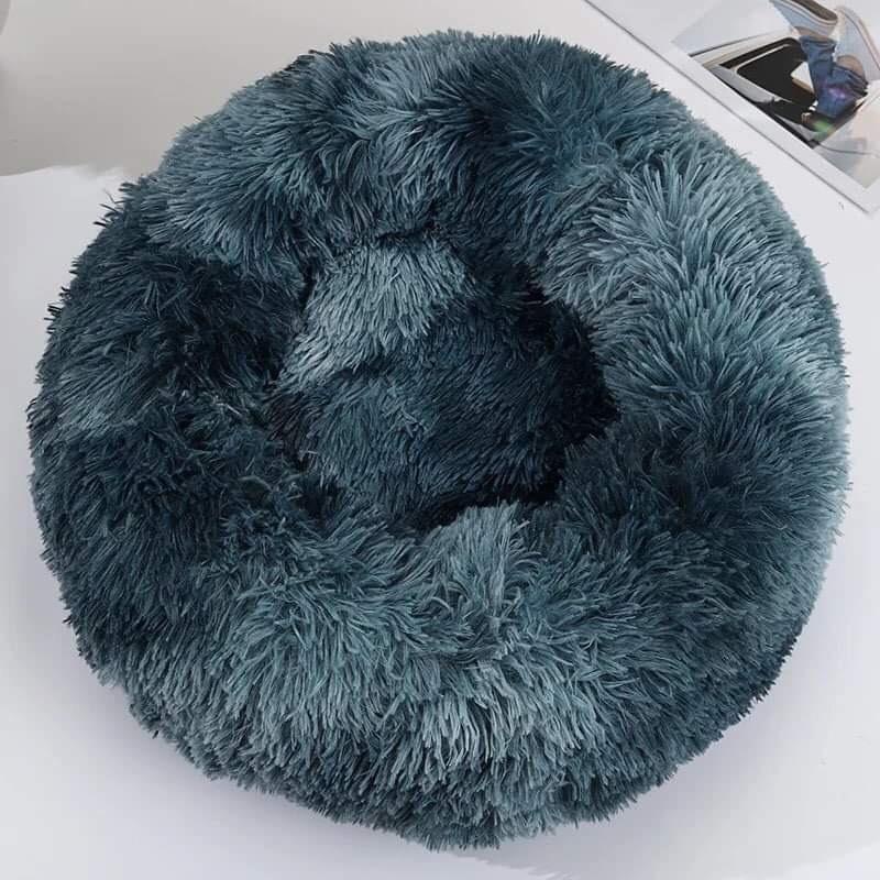 Đệm cho chó mèo mẫu đệm bông tròn cho thú cưng siêu ấm-familypetshop.vn
