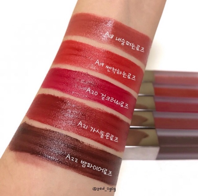 [ VER 1 - 5 ] SON BLACK ROUGE AIR FIT VELVET TINT | BigBuy360 - bigbuy360.vn