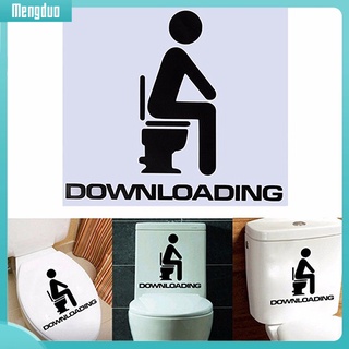 Đề can dán trang trí toilet độc đáo dễ dàng gỡ bỏ