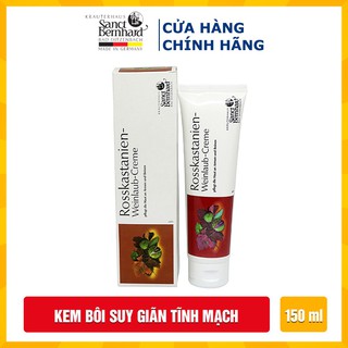 Kem bôi suy giãn tĩnh mạch hạt dẻ ngựa - Rosskastanien 150ml [Hàng chính hãng Sanct Bernhard CHLB ĐỨC]