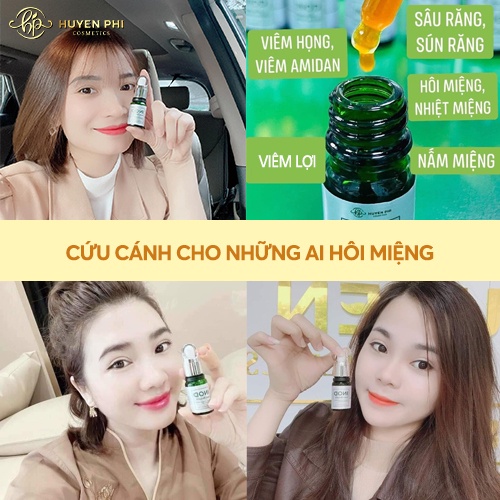 Tinh dầu hôi miệng Inod Huyền Phi - Sạch miệng ngừa sâu răng, viêm lợi, ê buốt răng sau 1 liệu trình