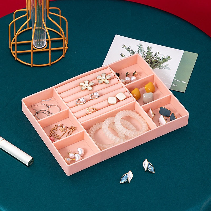 Hộp Silicone Đựng Trang Sức Để Bàn Nhiều Ngăn Sáng Tạo