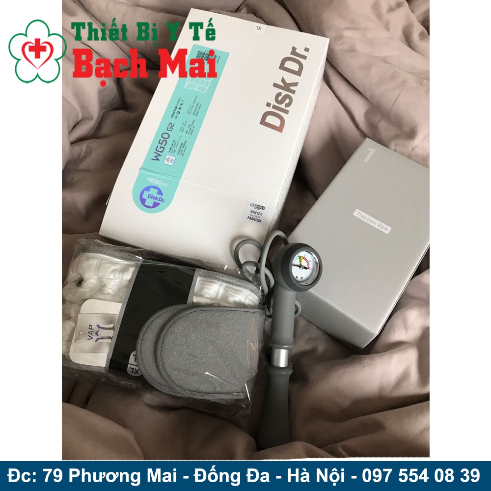 Đai Kéo Giãn Cột Sống Lưng Disk Dr WG-30 WG-50 [Phiên Bản Mới]