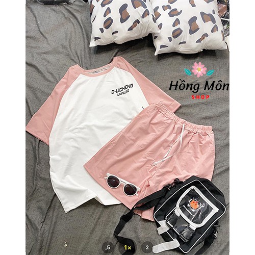 [ FREESHIP + SIÊU GIẢM GIÁ ] Set Đồ Thể Thao Nam Nữ Phối Tay Raplang,Bộ Đồ Thể Thao Mặc NHà  Phong Cách unisex Cá Tính