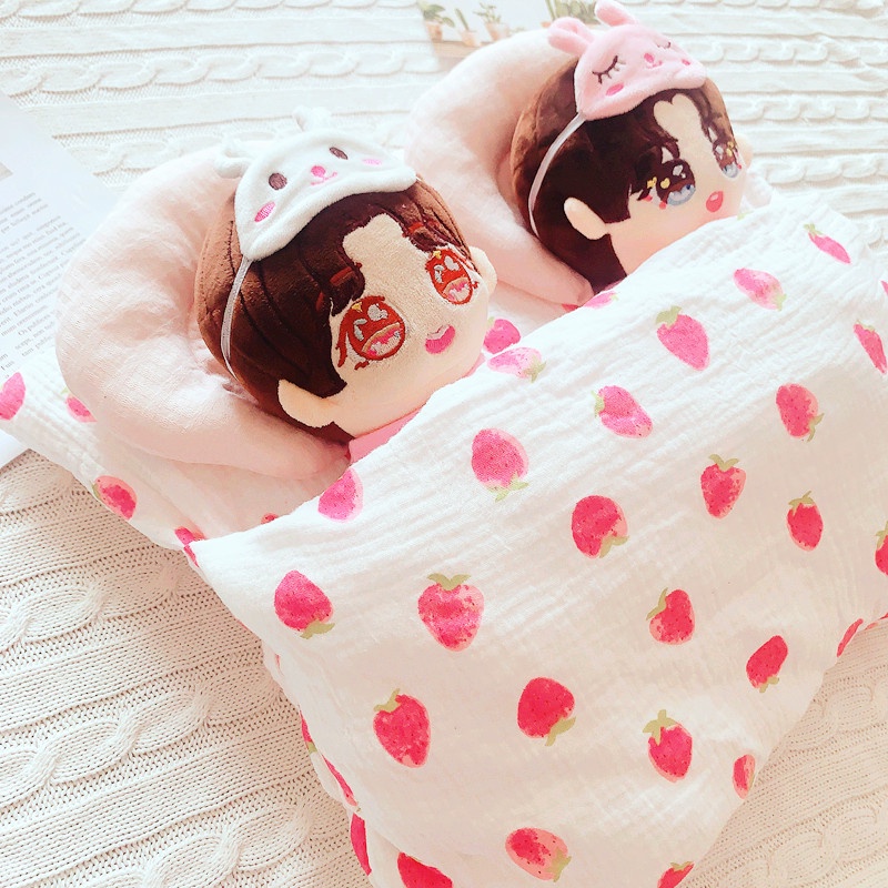 Bộ ga giường cho bé doll nhiều mẫu
