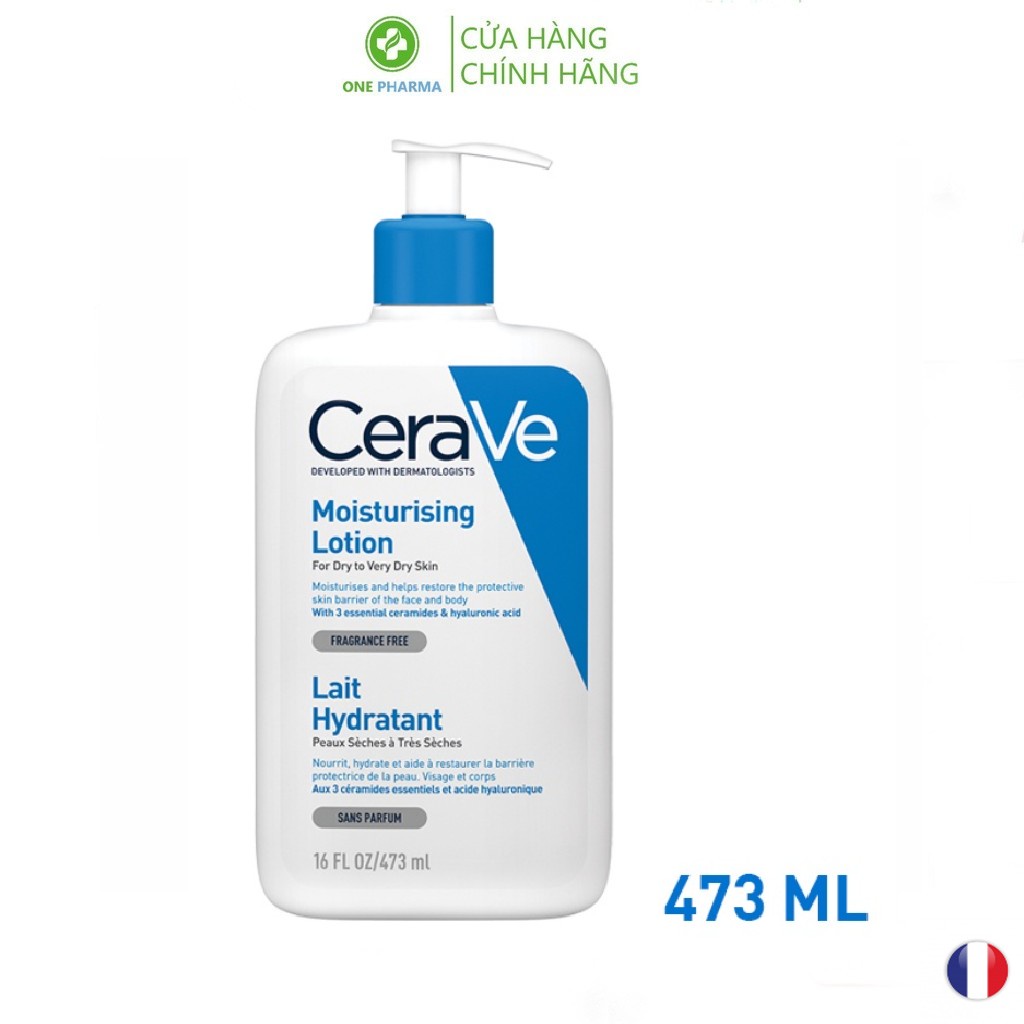 Sữa dưỡng giúp dưỡng ẩm dành cho da thường da khô Cerave Daily Moisturizin Lotion 473ml, 236ml, 88ml