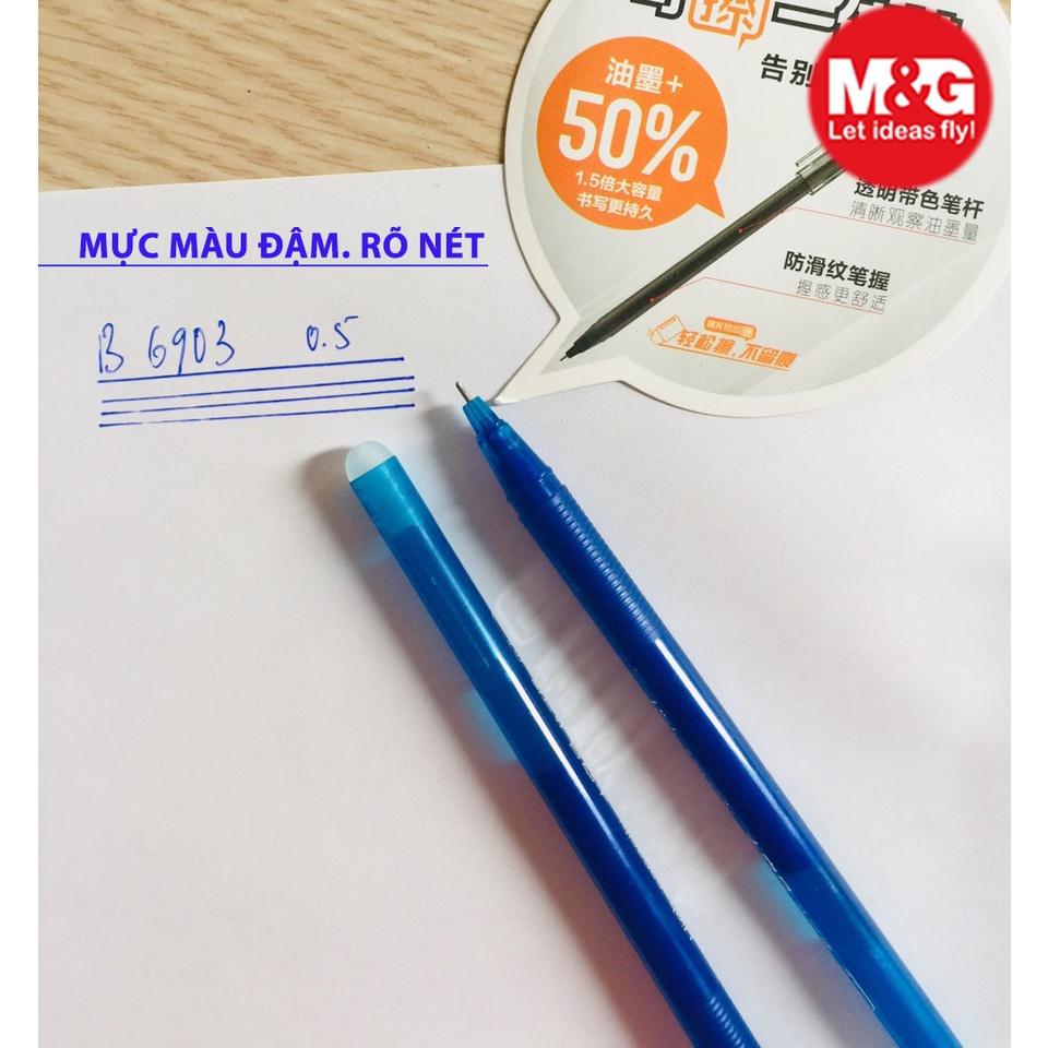 Bút tẩy xóa được M&G mực nhiều viết êm xóa sạch sẽ AKPB 6903