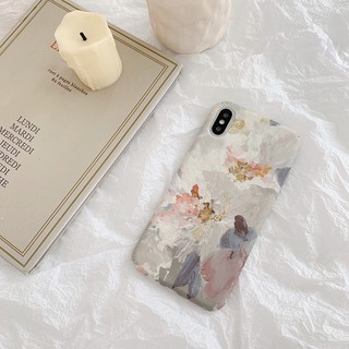 Ốp Điện Thoại Hình Tranh Sơn Dầu Nghệ Thuật Cho iphone 8plus x XS Max XR x 7 6s 12mini