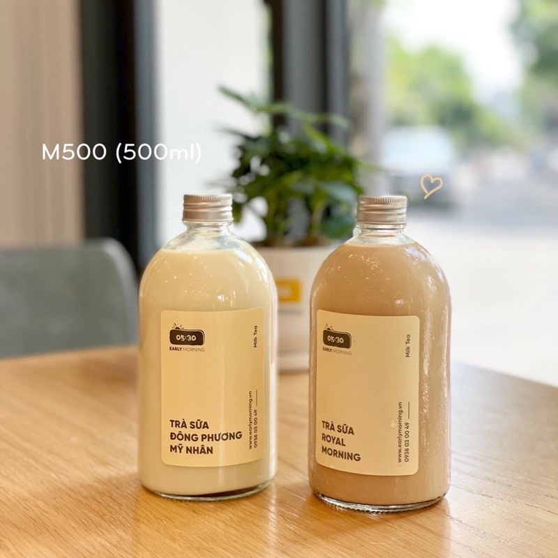 Chai tròn miệng nhỏ 350ml-500ml