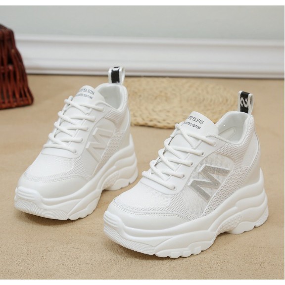 [Mã FADI5K245 giảm 5K đơn 0đ] FREESHIP 50K Giày Độn Đế 8cm Chất đẹp Chữ M cực chất ( Form rộng lùi lại 1 size) | BigBuy360 - bigbuy360.vn