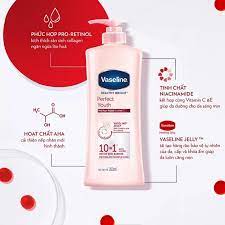 Sữa dưỡng thể trắng da Vaseline Healthy White Perfect 10