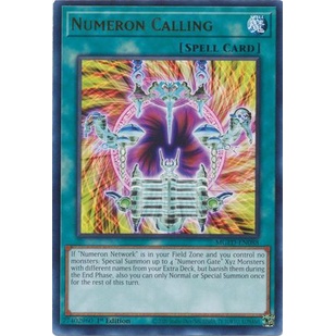 Thẻ bài Yugioh - TCG - Numeron Calling / MGED-EN088'