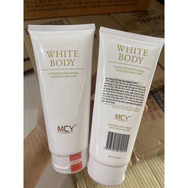 Kem dưỡng da MCY WHITE BODY DƯỠNG TOÀN THÂN MAKEUP DA HOÀN HẢO