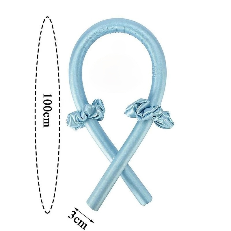 [Hàng mới về] Dụng cụ uốn tóc màu kẹo ngọt làm bằng xốp tiện dụng cho nữ