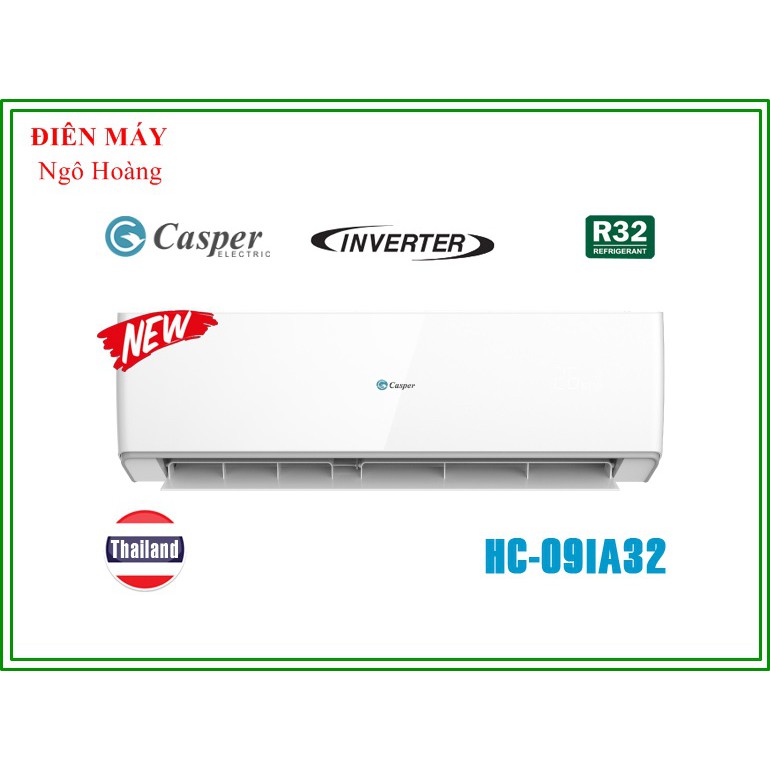 Máy lạnh Casper 1HP inverter HC-09IA32 (Mẫu 2021)