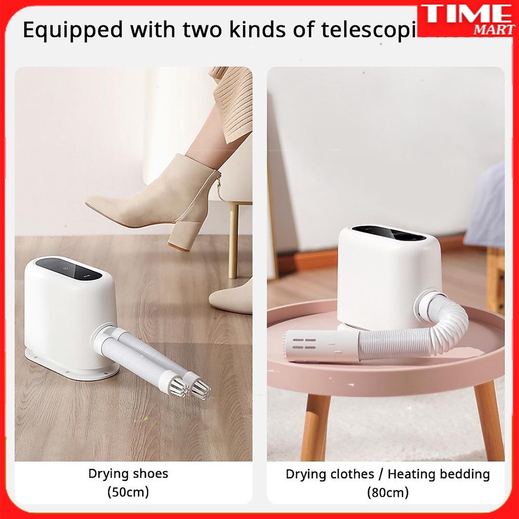 [CHÍNH HÃNG] Máy sấy quần áo, sấy giầy thông minh Xiaomi kết nối app Mihome. Sấy khô thông minh và an toàn [TIME_MART]