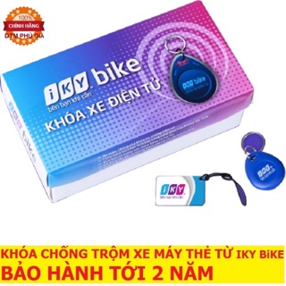 Khoá chống trộm xe máy chính hãng iky bike bảo hành 2 năm