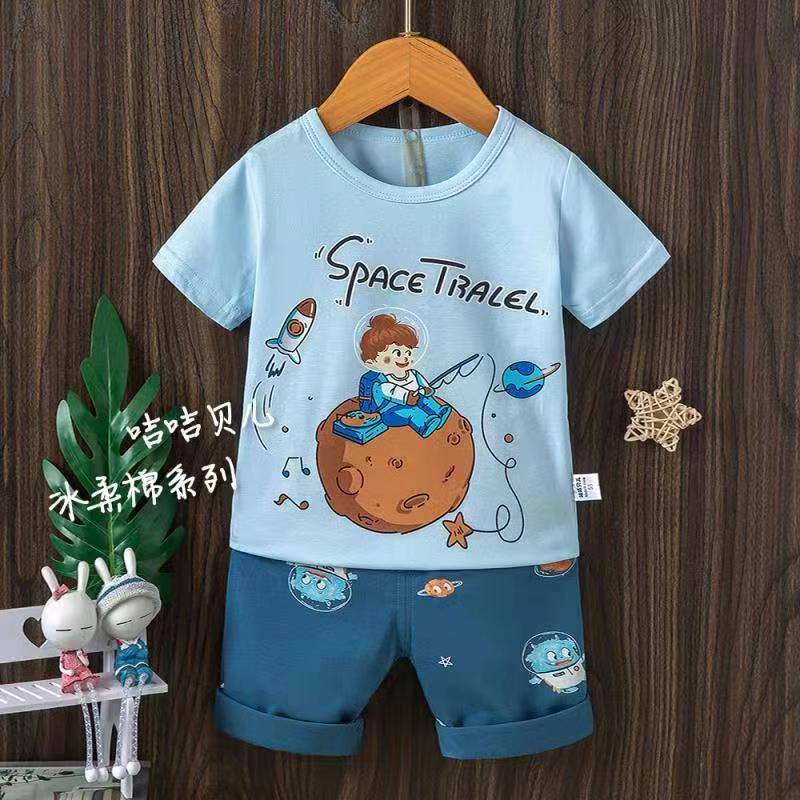 Bộ Lửng Thun Cotton Xuất Hàn Hãng Jijiber 3-6 tuổi