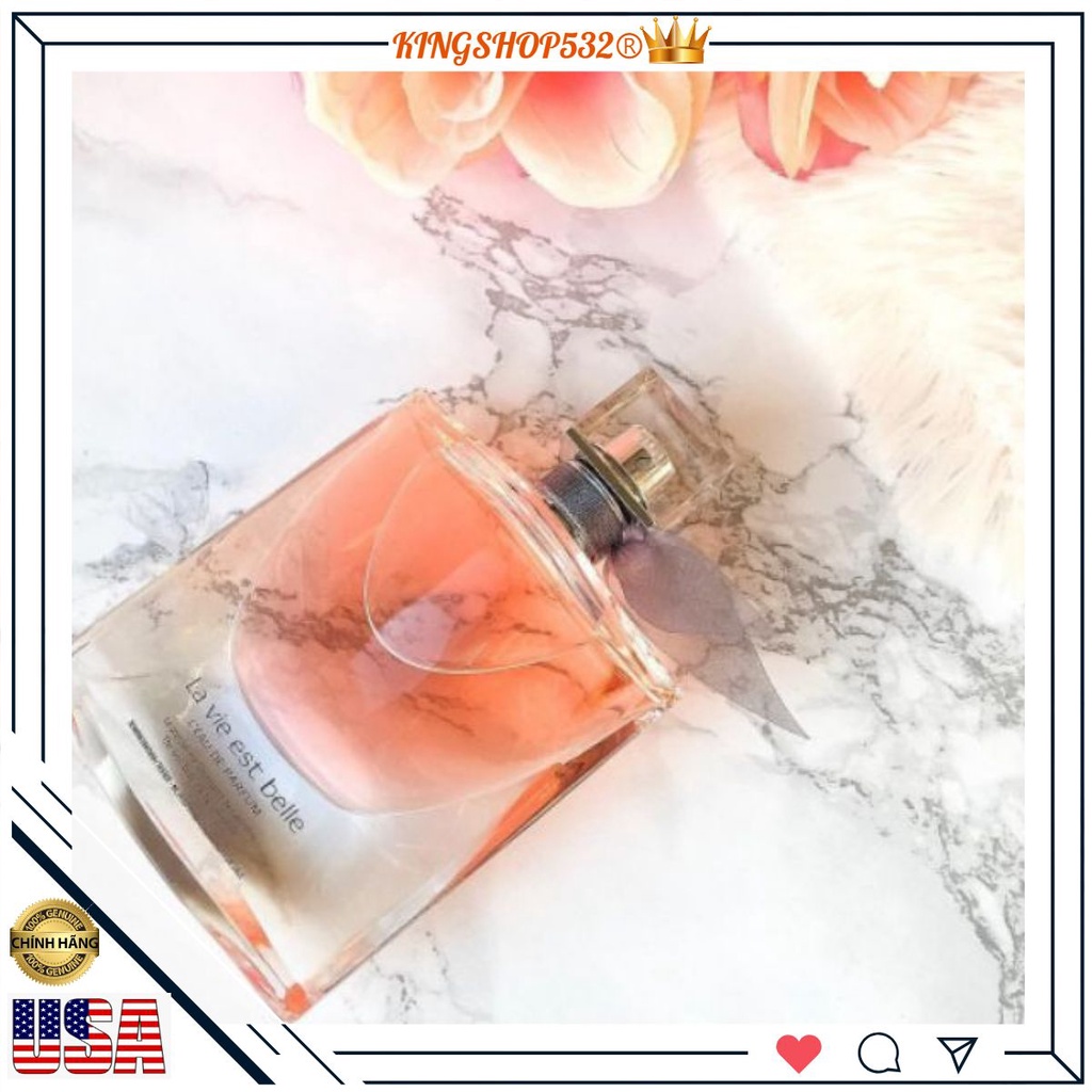 ★𝙆𝙄𝙉𝙂𝙎𝙃𝙊𝙋𝟓𝟑𝟐★ Nước hoa nữ Lancome LaviestBell [Mẫu thử 0.33oz ]
