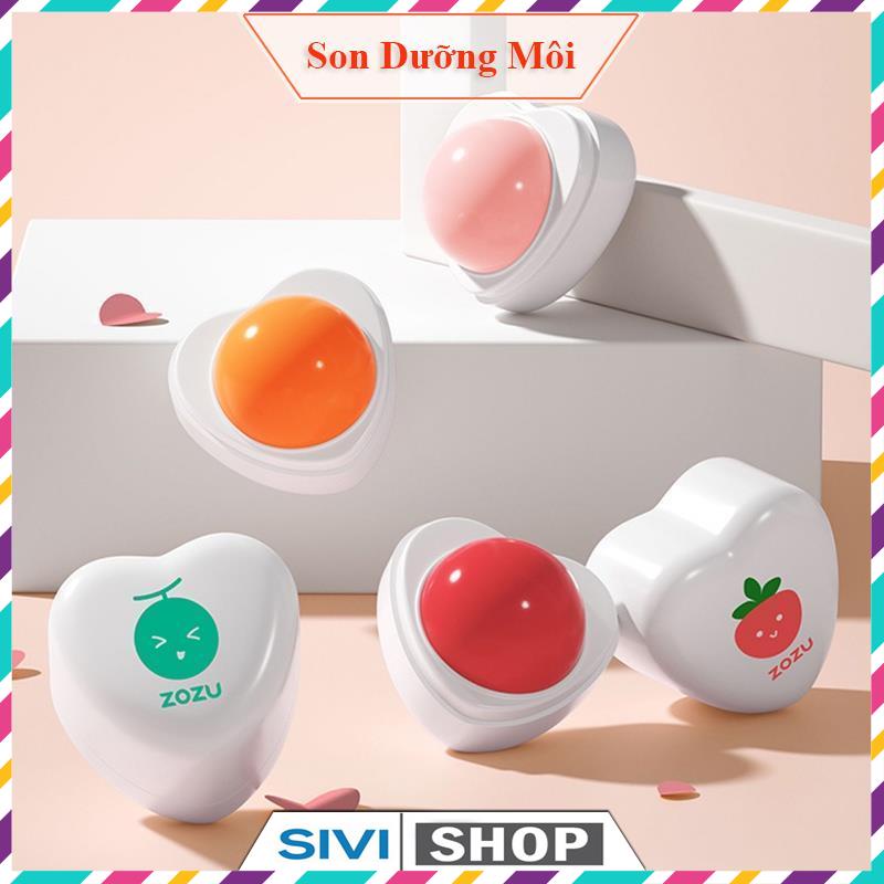 Son dưỡng ẩm môi Zozu hương trái cây hộp trái tim