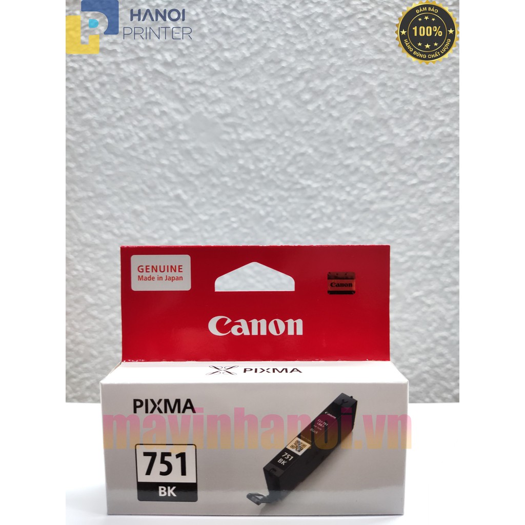 Mực in Canon CLI-751 , 750BK dùng cho Canon 6770, 6880,hàng chính hãng