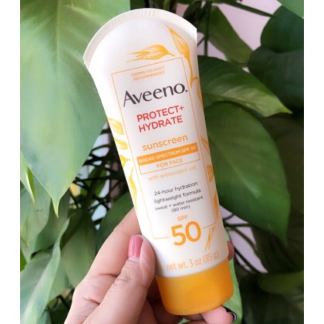 aveeno hydrate and protect spf 50