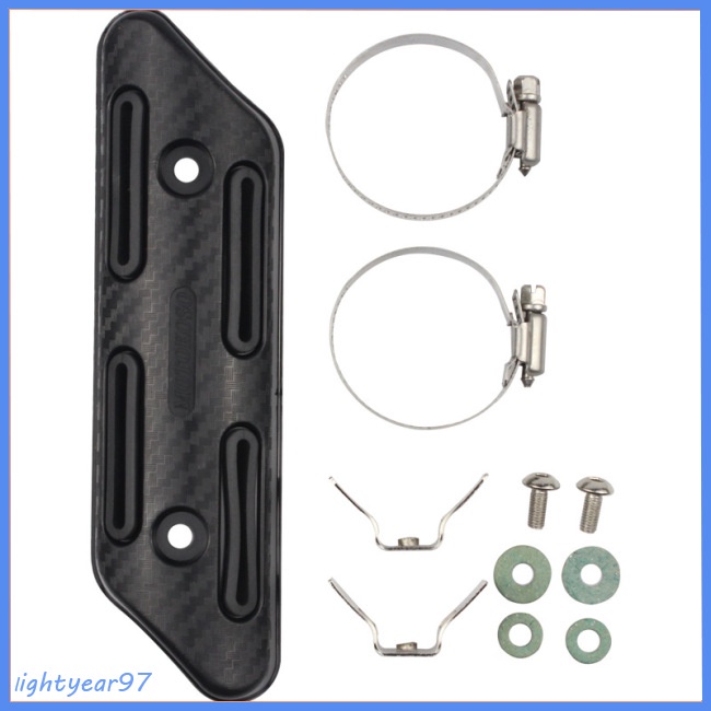 Ốp Bảo Vệ Ống Pô Cách Nhiệt Chống Bỏng Cho Xe Mô Tô CRF