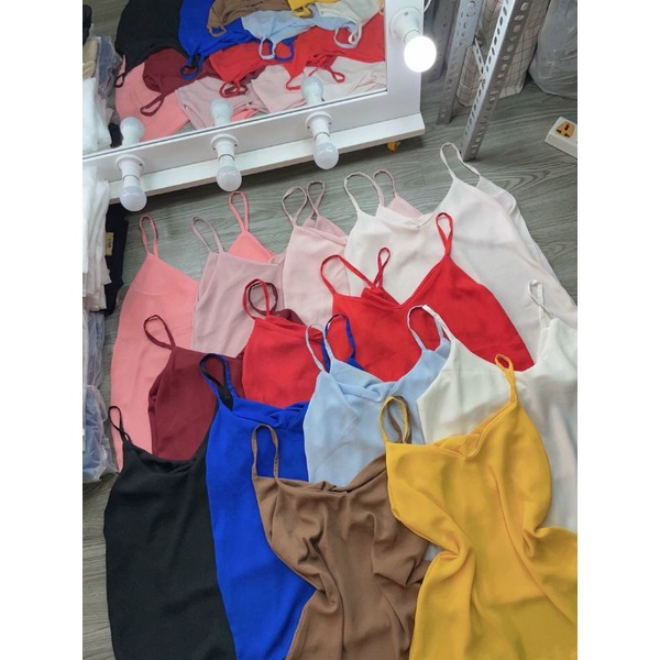 ÁO 2 DÂY TIM VẢI VOAN