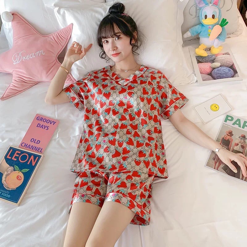 3️⃣ 🍀 [QUÀ TẶNG] [Bigsize 3XL-5XL] [RẺ VÔ ĐỊCH] [SIÊU SALE] [Hình Thật] Bộ mặc nhà/đồ ngủ/pyjama lụa đùi | BigBuy360 - bigbuy360.vn