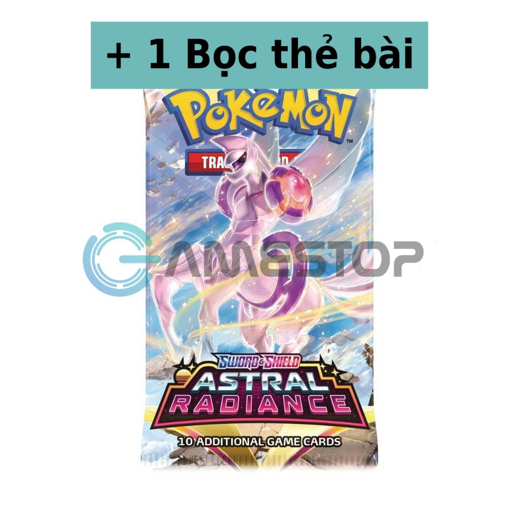 Thẻ bài và bọc thẻ bài Pokemon TCG Sword and Shield Astral Radiance Booster Pack CHÍNH HÃNG MỸ POKTCGUSBP59