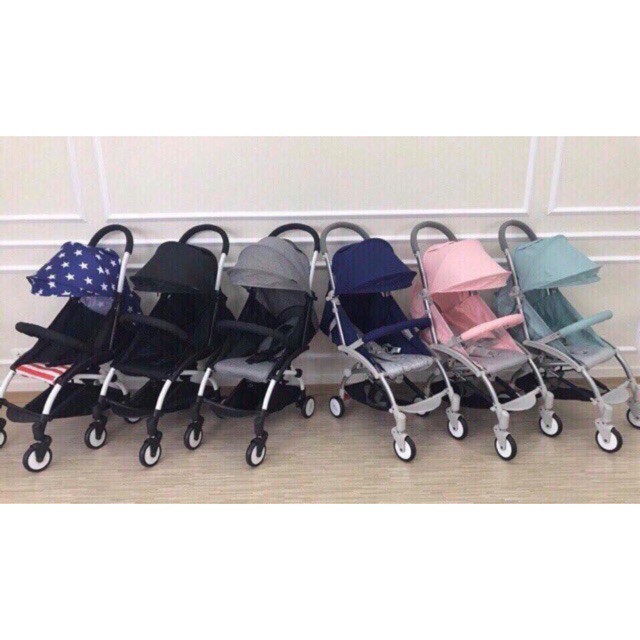 xe đẩy trẻ em [ FREESHIP ] xe đẩy em bé Vovo Travel siêu gọn nhẹ bản 2018 platium