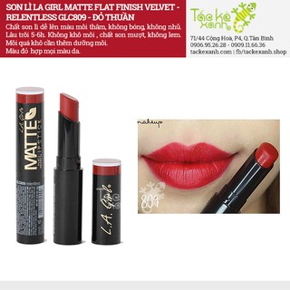 Son Lì LA Girl Matte - GLC809 Relentless