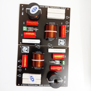 Phân tần loa 1 bass 1 Treble, Phân Tần L:oa PA 108 2W  (1 cặp)