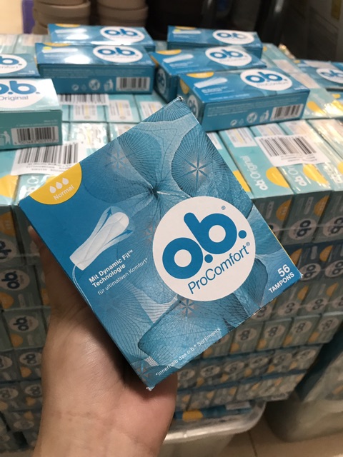 BĂNG VỆ SINH TAMPON O.B DẠNG NÚT
