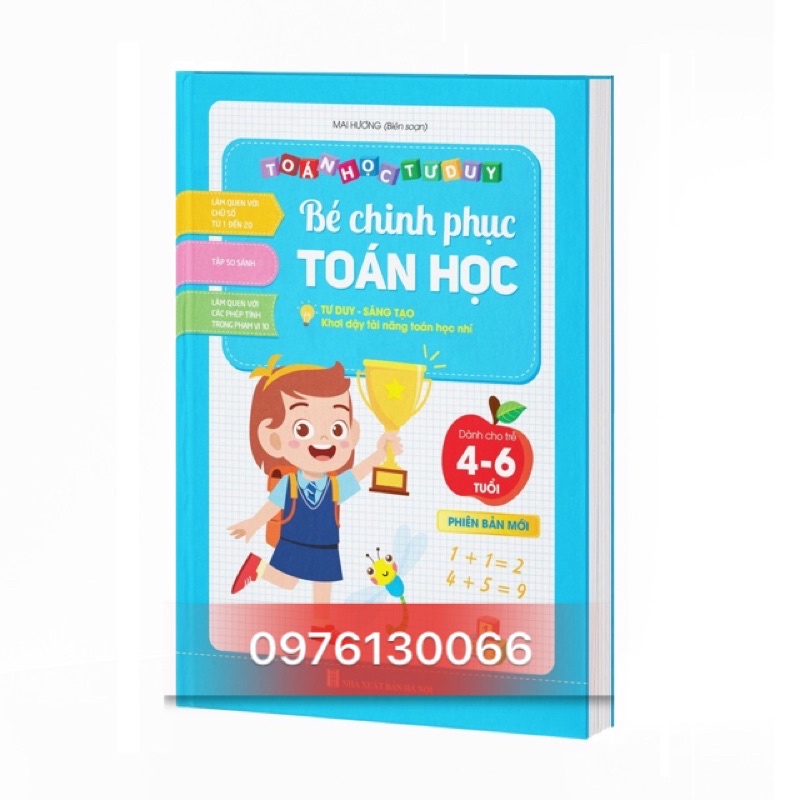 Bé chinh phục Toán học dành cho trẻ 4-6 tuổi
