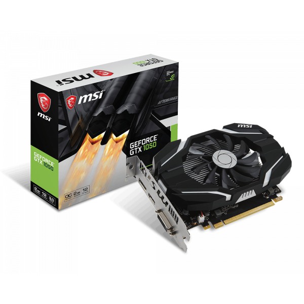 VGA MSI GTX 1050 2G DDR5 OCV1 KHÔNG NGUỒN PHỤ | WebRaoVat - webraovat.net.vn