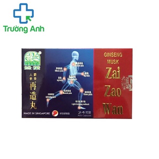 Ginseng musk Zai Zao Wan - Nhân sâm xạ hương tái tạo hoàn giúp giảm đau xương khớp